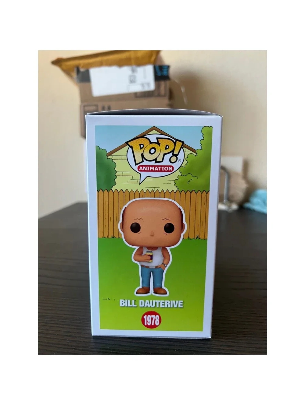 Bill Dauterive Funko Pop #1978 King Hill Television Animation Koth FOX Cartoons